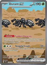 Durant ex - 236/191, Special Illustration Rare — Surging Sparks