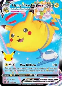 Flying Pikachu VMAX, Ultra Rare — Celebrations