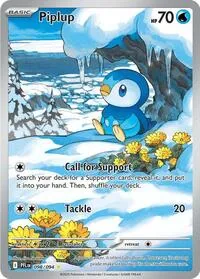 Piplup - 098/094, Illustration Rare — Phantasmal Flames
