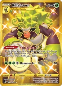 Rillaboom (Secret), Secret Rare — Darkness Ablaze