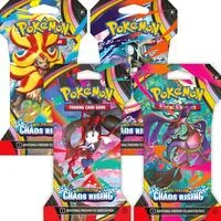Chaos Rising Sleeved Booster Pack Art Bundle [Set of 4]