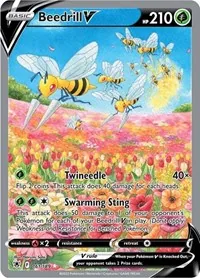 Beedrill V (Alternate Full Art), Ultra Rare — Astral Radiance