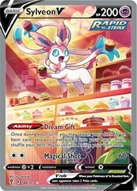 Sylveon V (Alternate Full Art), Ultra Rare — Evolving Skies