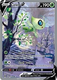 Celebi V (Alternate Full Art), Ultra Rare — Fusion Strike