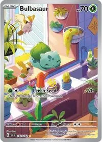 Bulbasaur, Illustration Rare — Stellar Crown