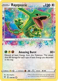 Rayquaza, Amazing Rare — Vivid Voltage