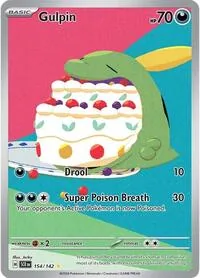 Gulpin - 154/142, Illustration Rare — Stellar Crown