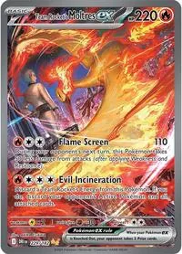 Team Rocket's Moltres ex - 229/182, Special Illustration Rare — Destined Rivals