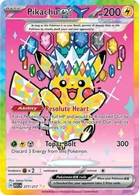 Pikachu ex - 277/217, Special Illustration Rare — Ascended Heroes