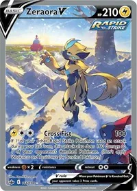 Zeraora V (Alternate Full Art), Ultra Rare — Chilling Reign
