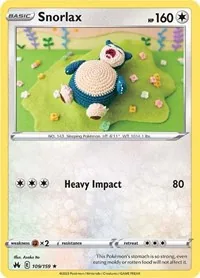 Snorlax, Rare — Crown Zenith