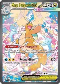 Mega Dragonite ex - 290/217, Special Illustration Rare — Ascended Heroes