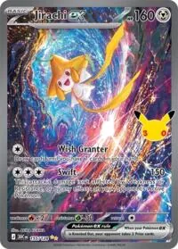 Jirachi ex - 155/128, Special Illustration Rare — 30th Celebration