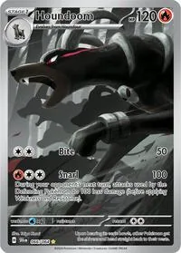 Houndoom - 066/064, Illustration Rare — Shrouded Fable