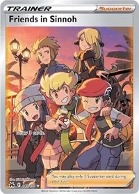 Friends in Sinnoh (Full Art), Ultra Rare — Crown Zenith