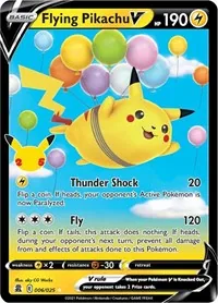 Flying Pikachu V, Ultra Rare — Celebrations