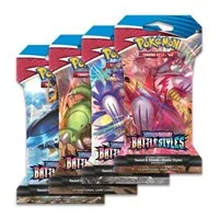 Battle Styles Sleeved Booster Pack Art Bundle [Set of 4]