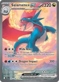 Salamence ex - 187/159, Special Illustration Rare — Journey Together