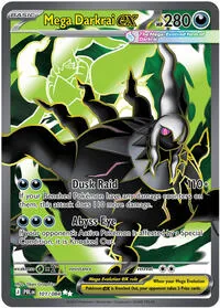Mega Darkrai ex - 101/084, Ultra Rare — Pitch Black