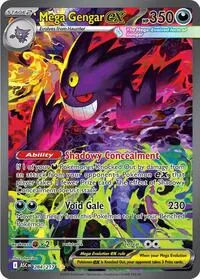Mega Gengar ex - 284/217, Special Illustration Rare — Ascended Heroes