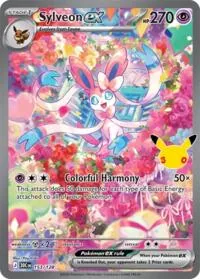 Sylveon ex - 153/128, Special Illustration Rare — 30th Celebration