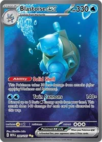 Blastoise ex - 200/165, Special Illustration Rare — Scarlet & Violet 151