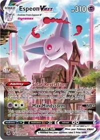 Espeon VMAX (Alternate Art Secret), Secret Rare — Fusion Strike