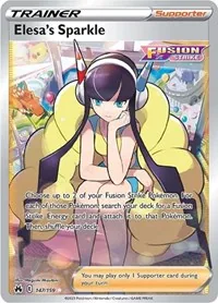 Elesa's Sparkle (Full Art), Ultra Rare — Crown Zenith