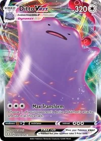 Ditto VMAX, Ultra Rare — Shining Fates