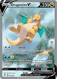 Dragonite V (Alternate Full Art), Ultra Rare — Evolving Skies