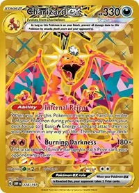 Charizard ex - 228/197, Hyper Rare — Obsidian Flames