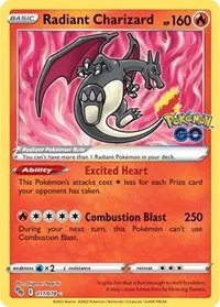 Radiant Charizard, Radiant Rare — Pokemon GO