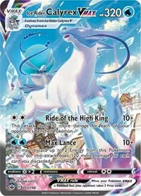 Ice Rider Calyrex VMAX (Alternate Art Secret), Secret Rare — Chilling Reign