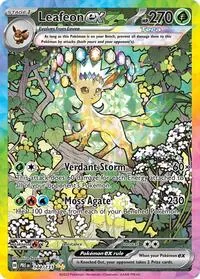 Leafeon ex - 144/131, Special Illustration Rare — Prismatic Evolutions