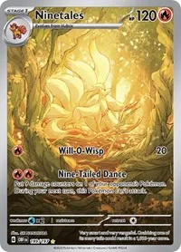 Ninetales -199/197, Illustration Rare — Obsidian Flames