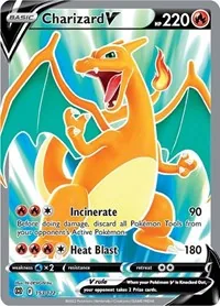 Charizard V (Full Art), Ultra Rare — Brilliant Stars