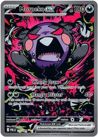 Morpeko ex - 117/084, Special Illustration Rare — Pitch Black