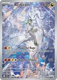 N's Reshiram - 167/159, Illustration Rare — Journey Together
