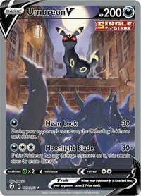 Umbreon V (Alternate Full Art), Ultra Rare — Evolving Skies